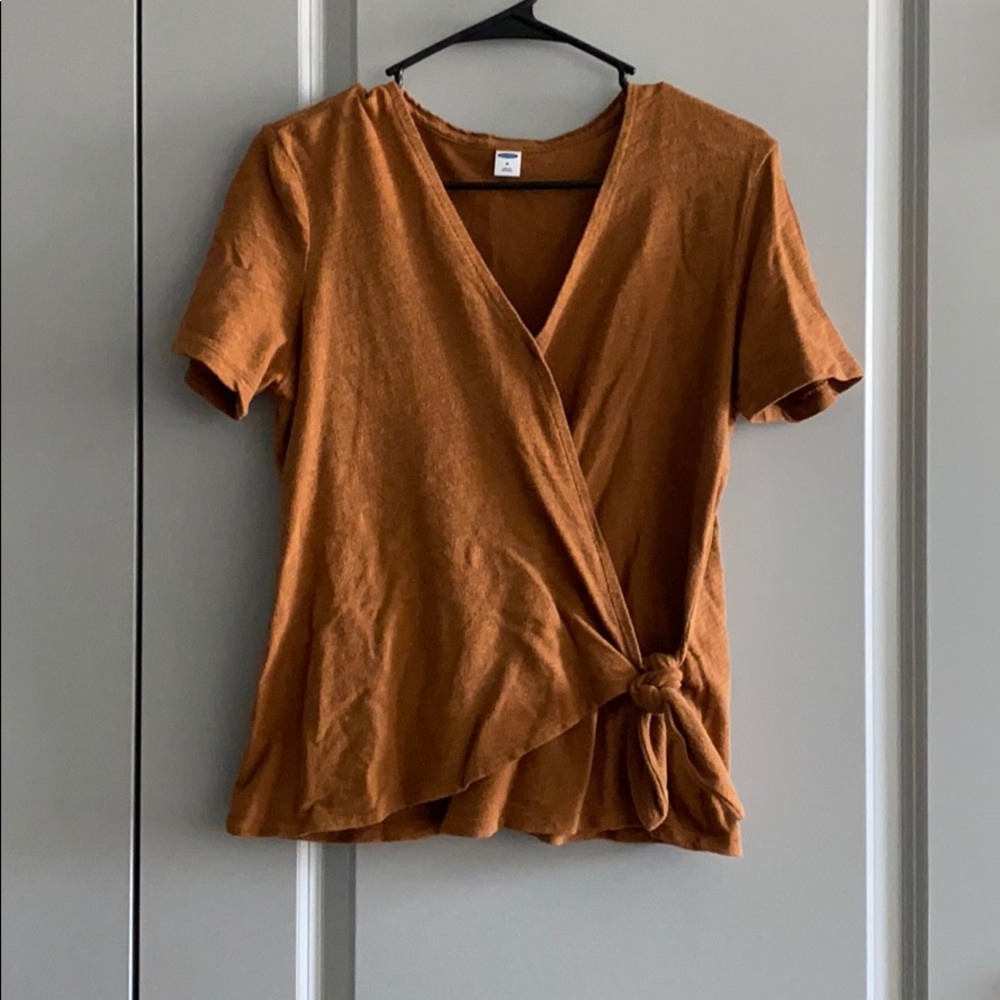 Old Navy Wrap Tie Top